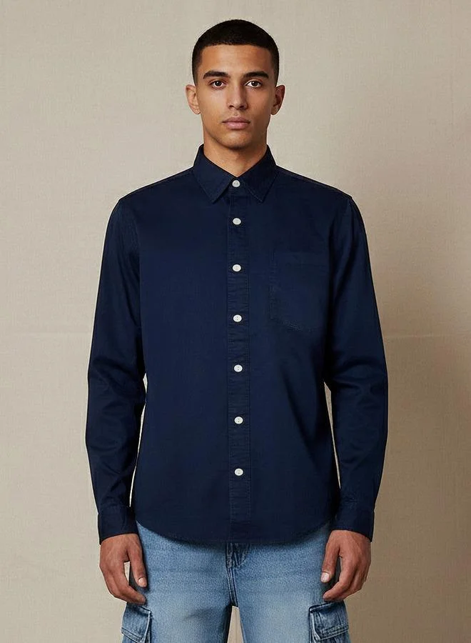 Lee Cooper Lee Cooper Men Regular Fit Long Sleeve Shirt